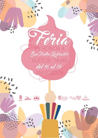 Feria y Fiestas en honor de San Isidro 2019 Huétor Tájar